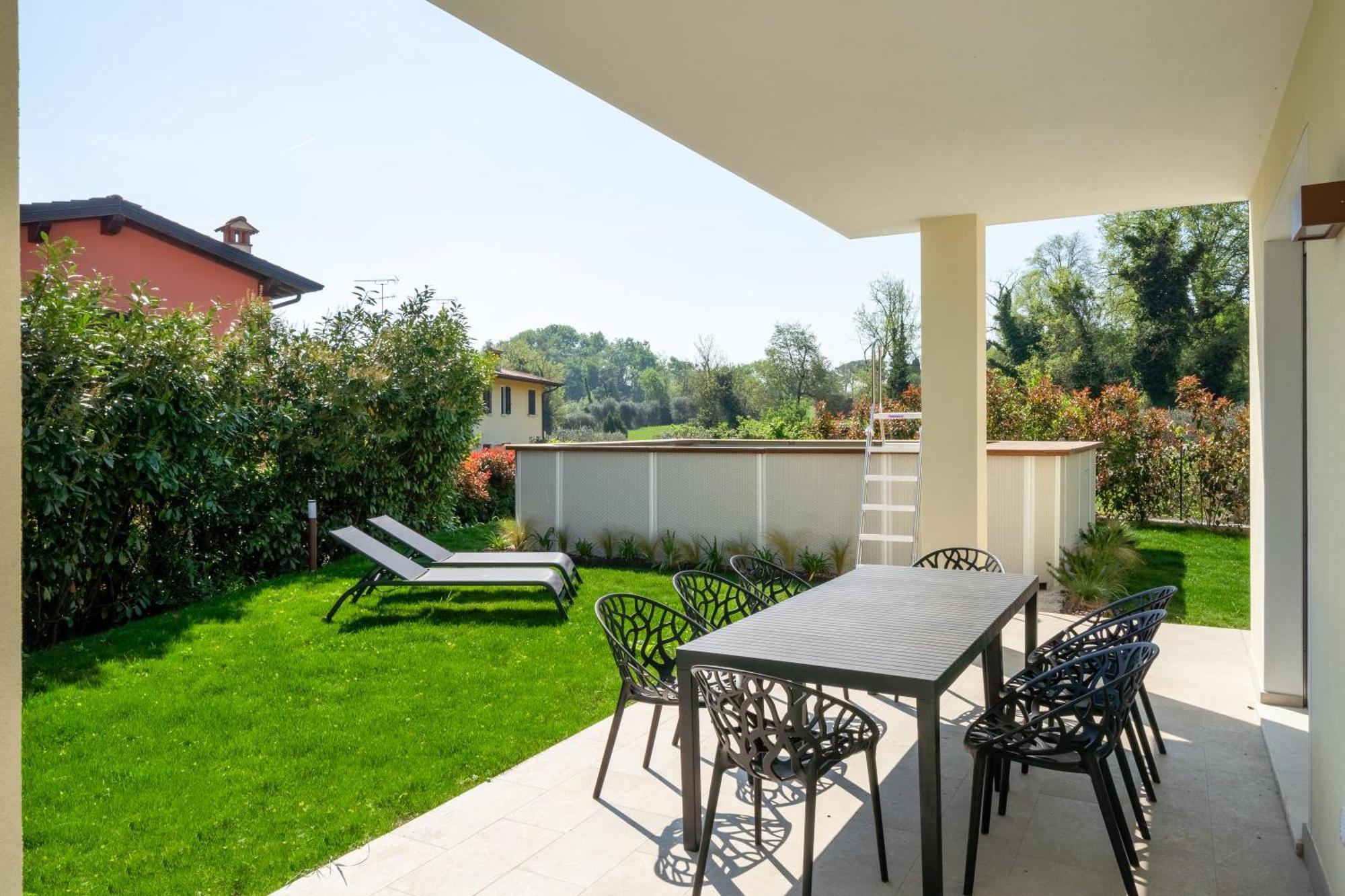 Luxury Villas Gardenia With Private Pool Padenghe sul Garda Exterior foto